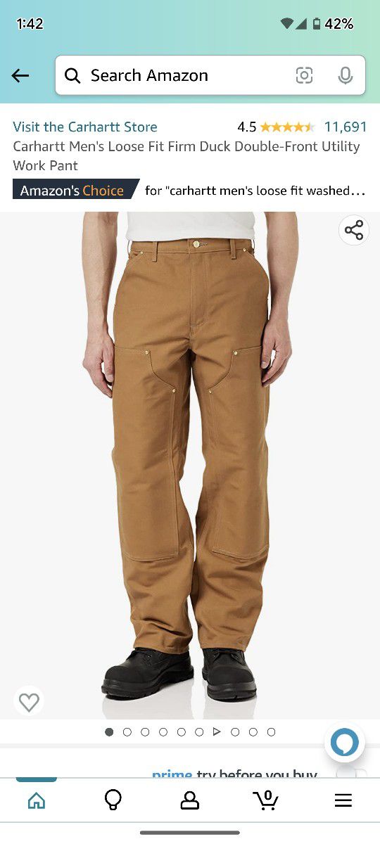 Two Pairs Of Carhartt Mens Pants for Sale in Flagstaff, AZ - OfferUp