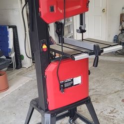 Lightly Used Bauer 14" Bandsaw W/ Extras
