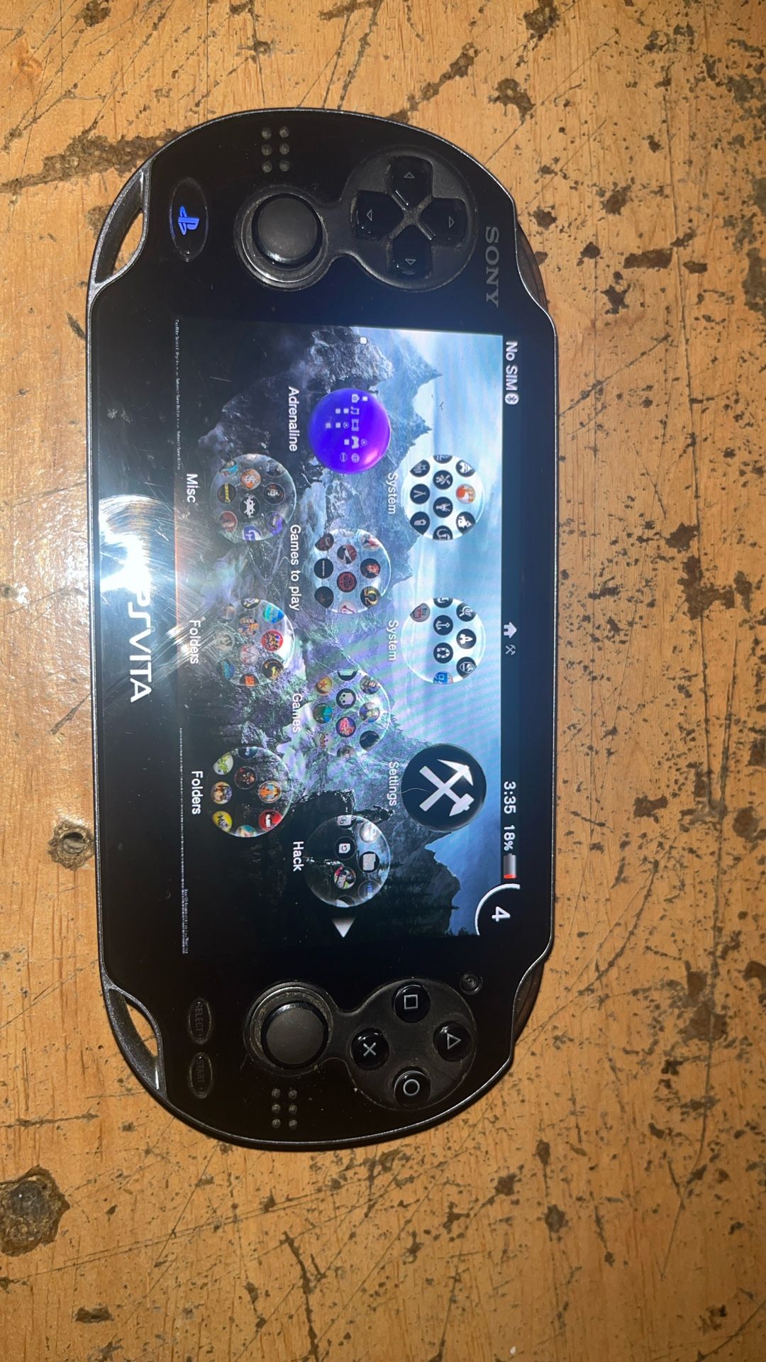 Japanese PSVITA Modded
