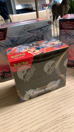 Pokemon Center Mega Evolution Chaos Rising Booster Box
