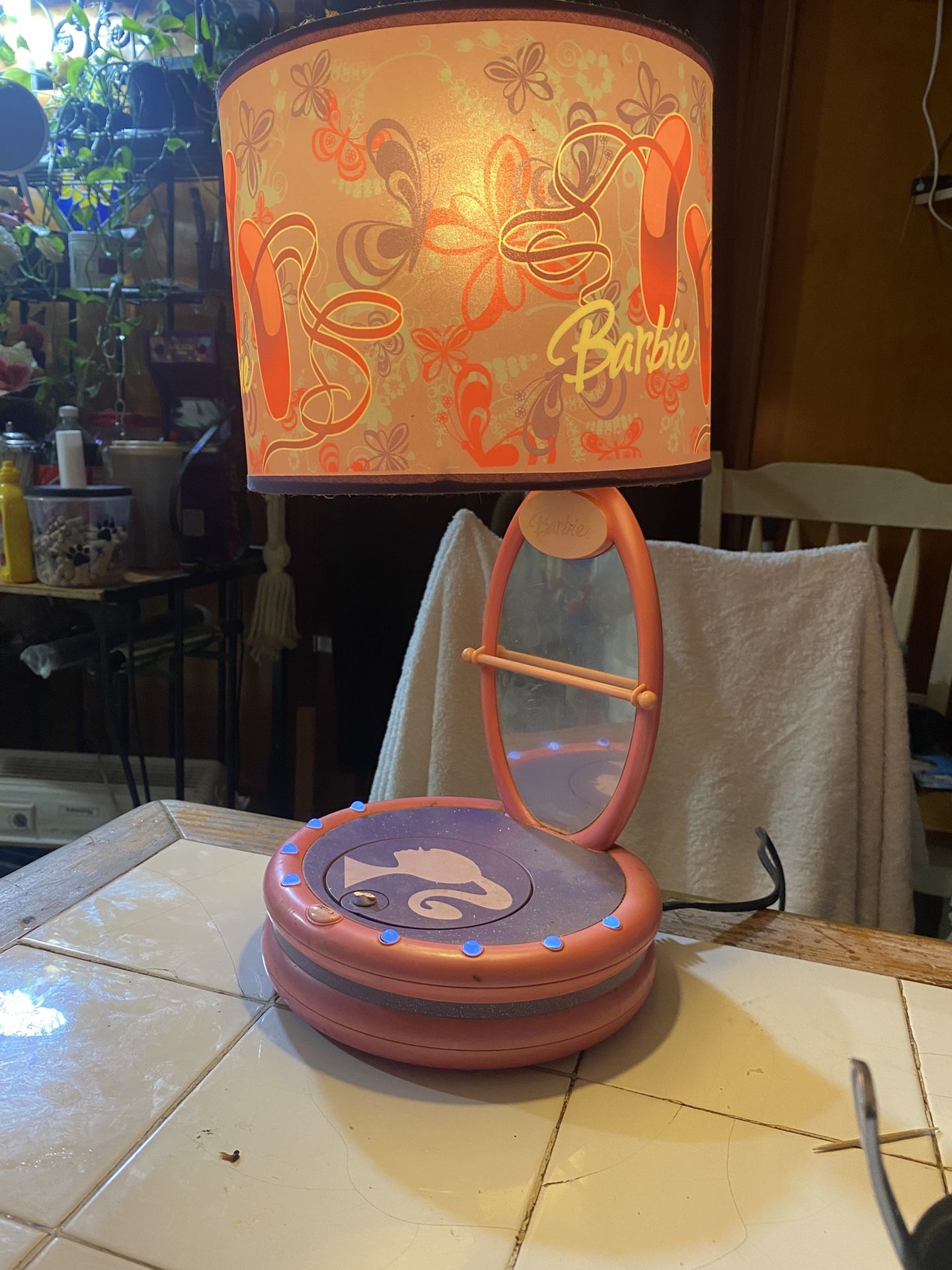 Barbie nightlight lamp