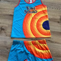 Tune Squad Jersey & Shorts Space Jam A New Legacy women’s size M