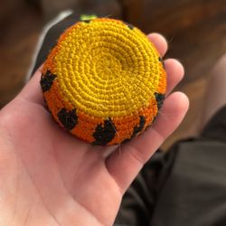 Used 90s Vintage Woven Hacky Sack