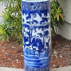 Large Chinese Pacrapy Holder, 1890s

