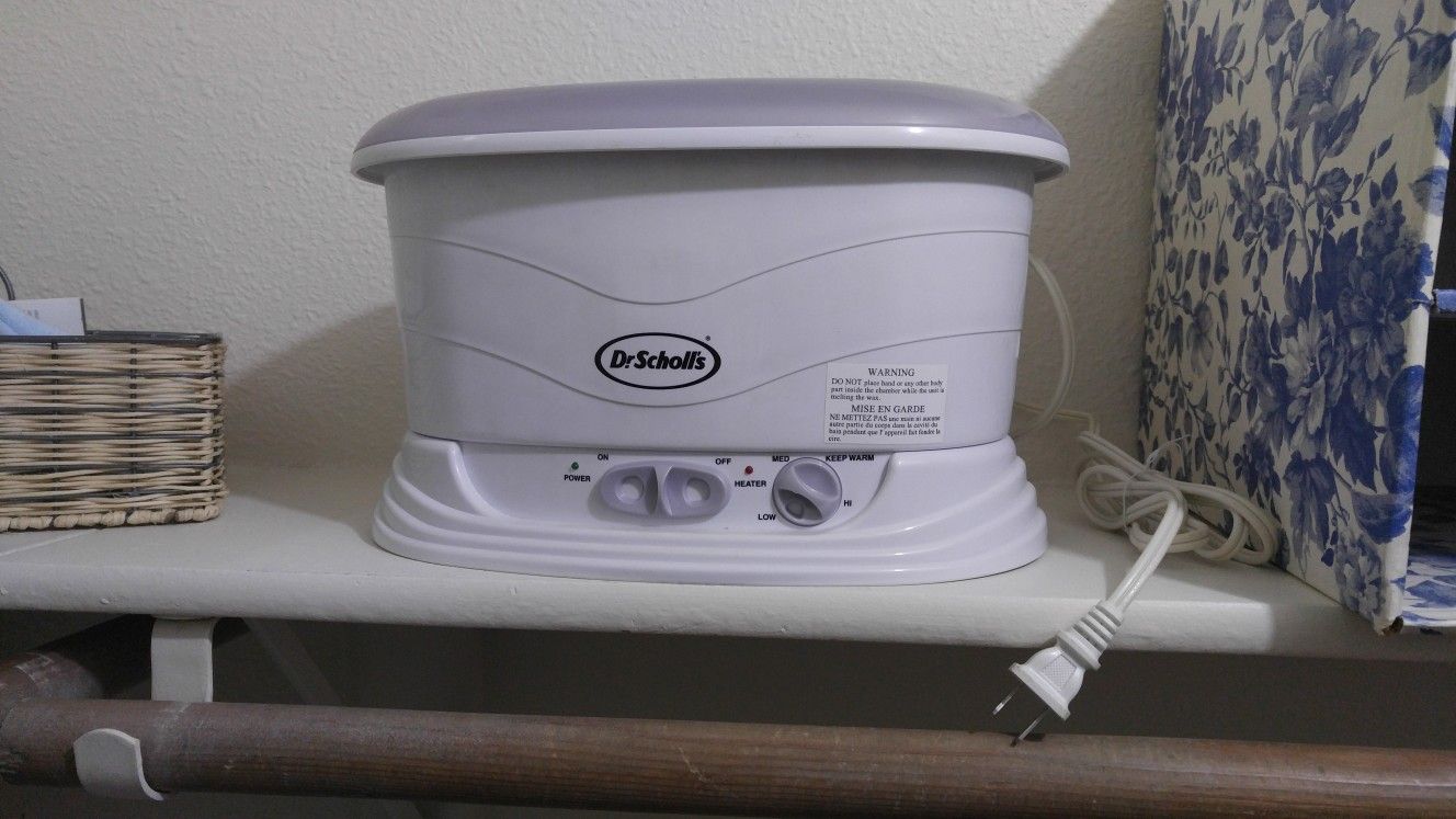 Dr Scholl's Thermal Therapy Quick Heat Paraffin Wax Spa Treatment Bath DR5512