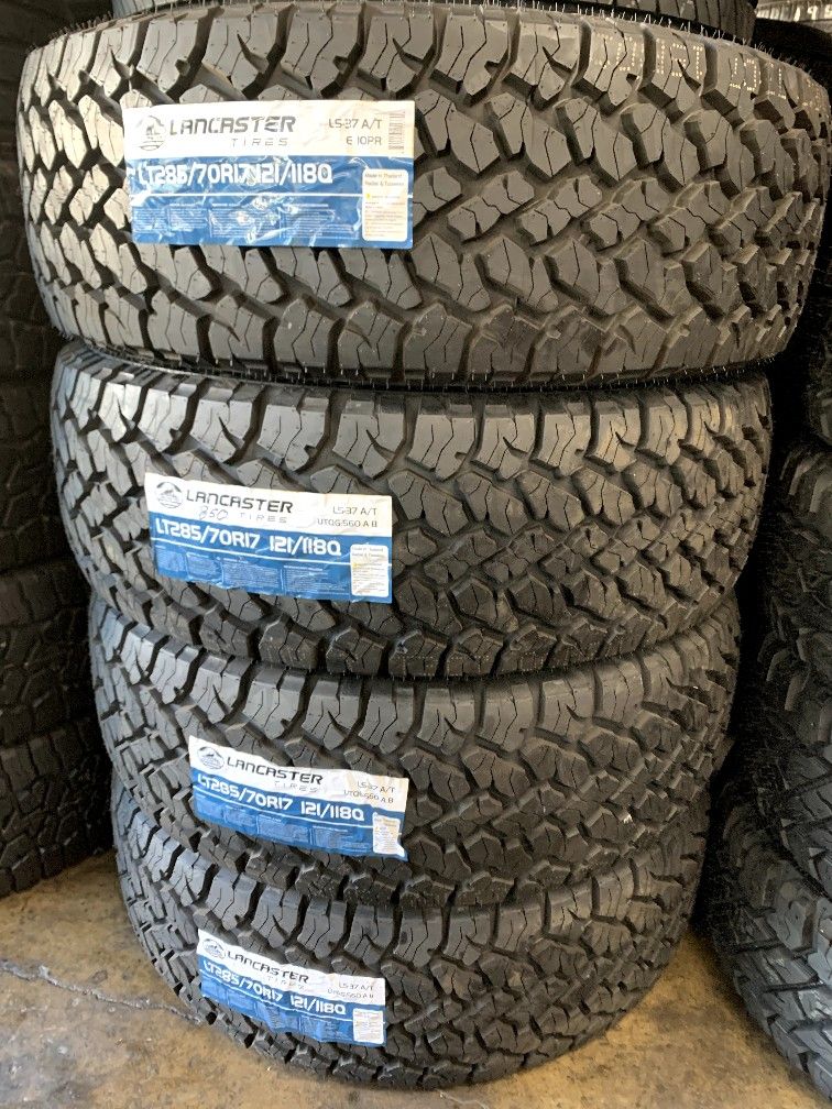 set of brand new tires LT285/70R17 Landcaster for only $850 all four tires