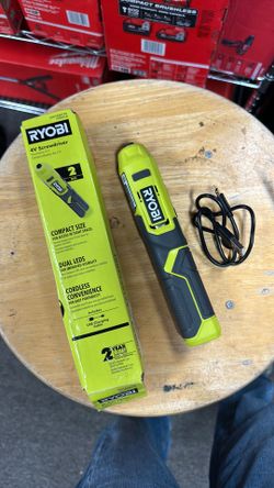 Ryobi 4v compact screwdriver