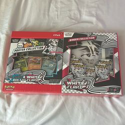 Pokemon White Flare and Black Bolt Poster and Binder Collection