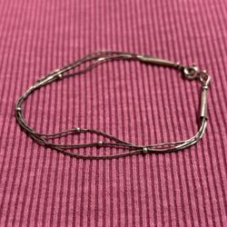 925 Sterling Liquid Silver Bracelet 