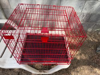 Red Dog cage