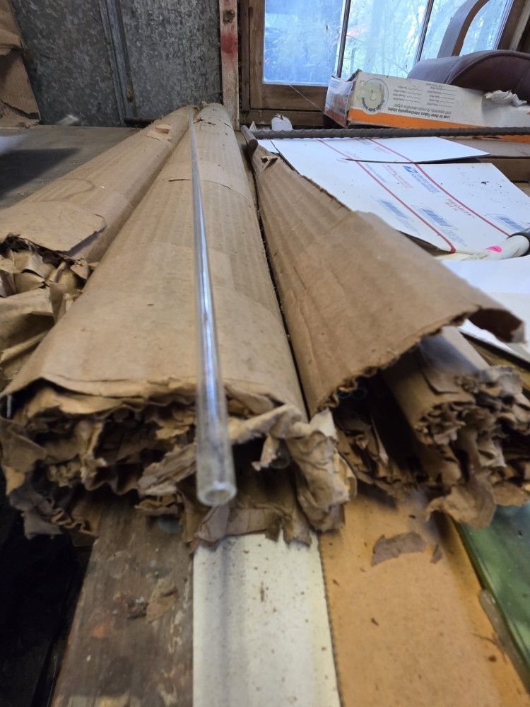 Glass Pipette Or Tubes, 48" Long, Clear