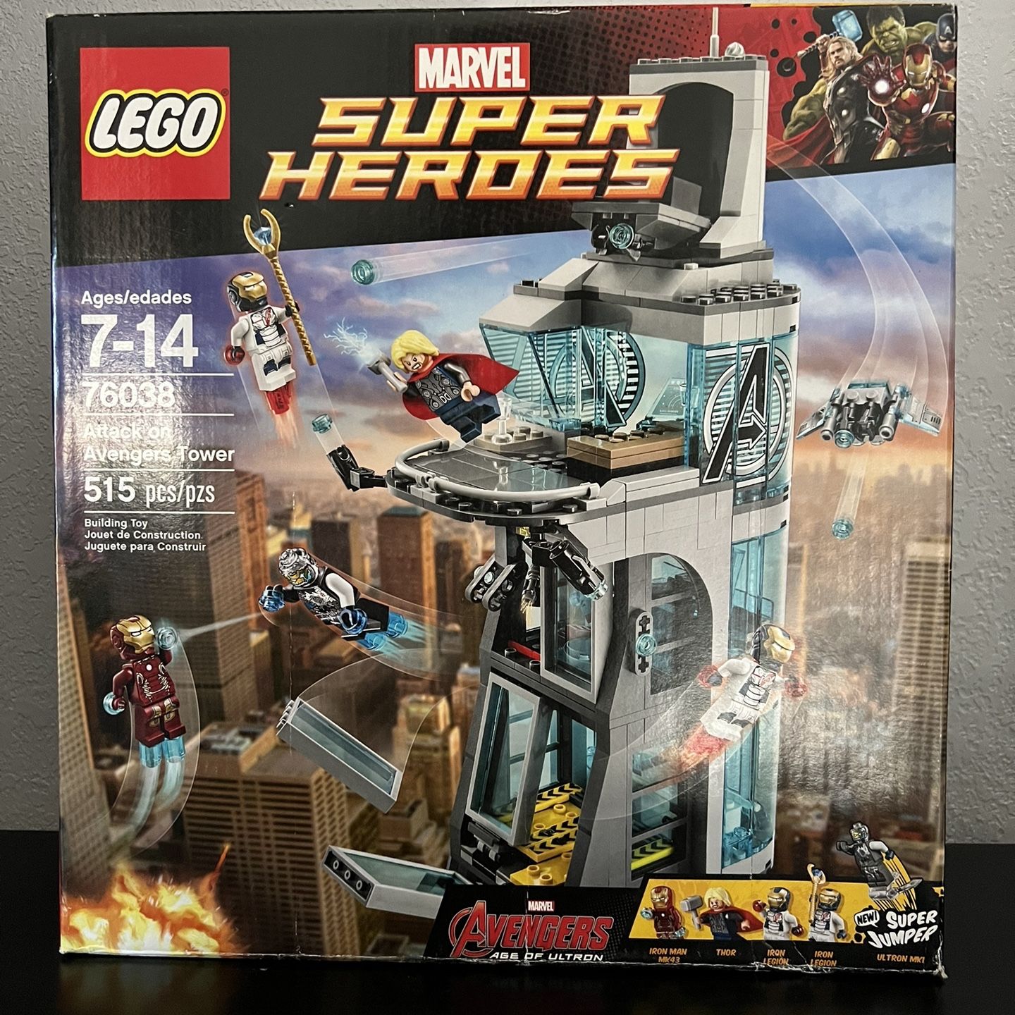 Lego Marvel 76038 Attack on Avengers Tower