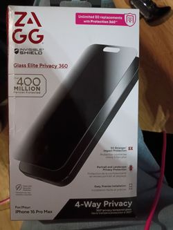 ZAGG invisible shield 4 way privacyyl