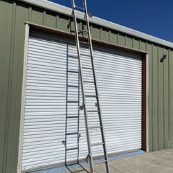14 Feet Fixed Wall Mount Aluminum ALAD Ladder