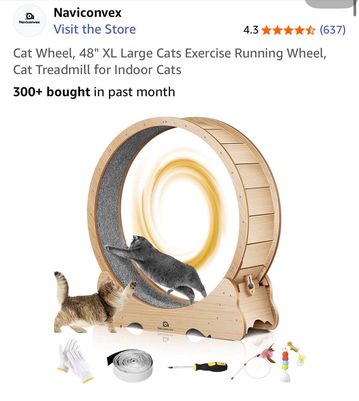 Prebuilt Cat Wheel