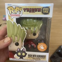 Funko Pop! Trigun - Vash w/ Kuroneko