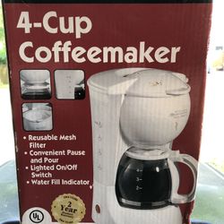 4 Cup Coffeemaker
