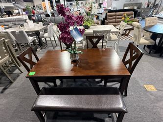 6 PC DINING TABLE
