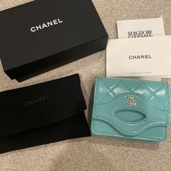 Chanel Flap Card Holder - New In Box