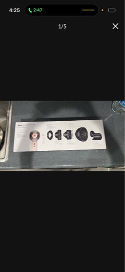 Dyson Supersonic Nural Hair Dryer Box