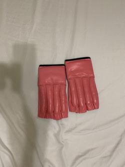 Leather MMA sparring fingerless gloves