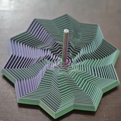 Sensory fidget star - 3d printed