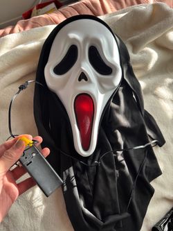 Ghost face mask Halloween