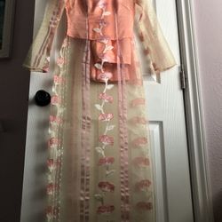 Vietnamese Tradition dress- fit size 0-4