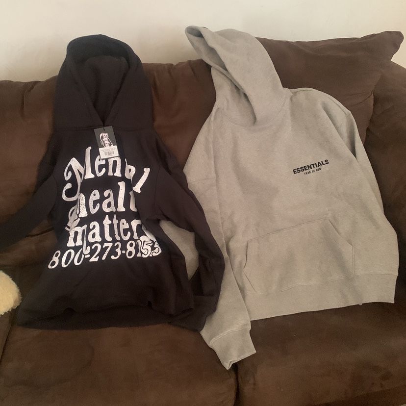 essentials and mental health matters hoodies for sale