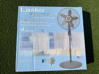 Lasko S18640 Elite Collection 18-inch Pedestal Fan Remote control Brand new  for Sale in Fresno, CA - OfferUp