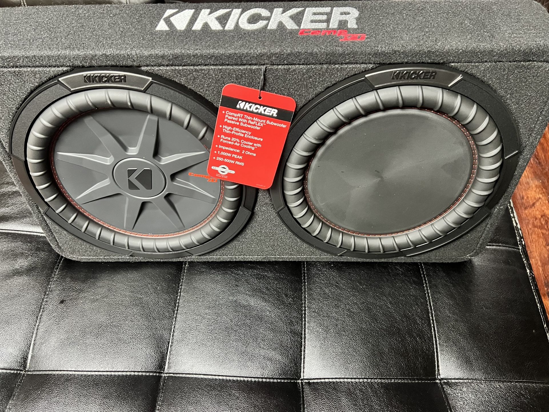 Kicker 10” Subwoofer Box