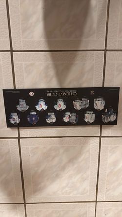 Chicago Cubs Uniform History Wall Plaque