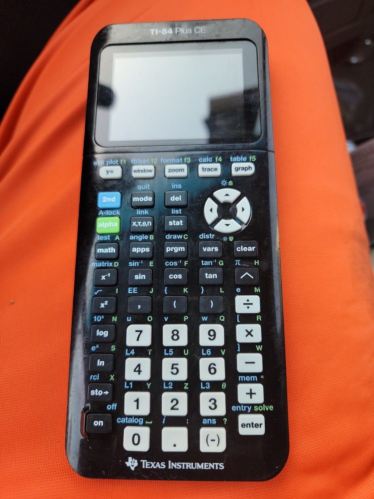 Texas Instruments TI-84 Plus CE Graphing Calculator