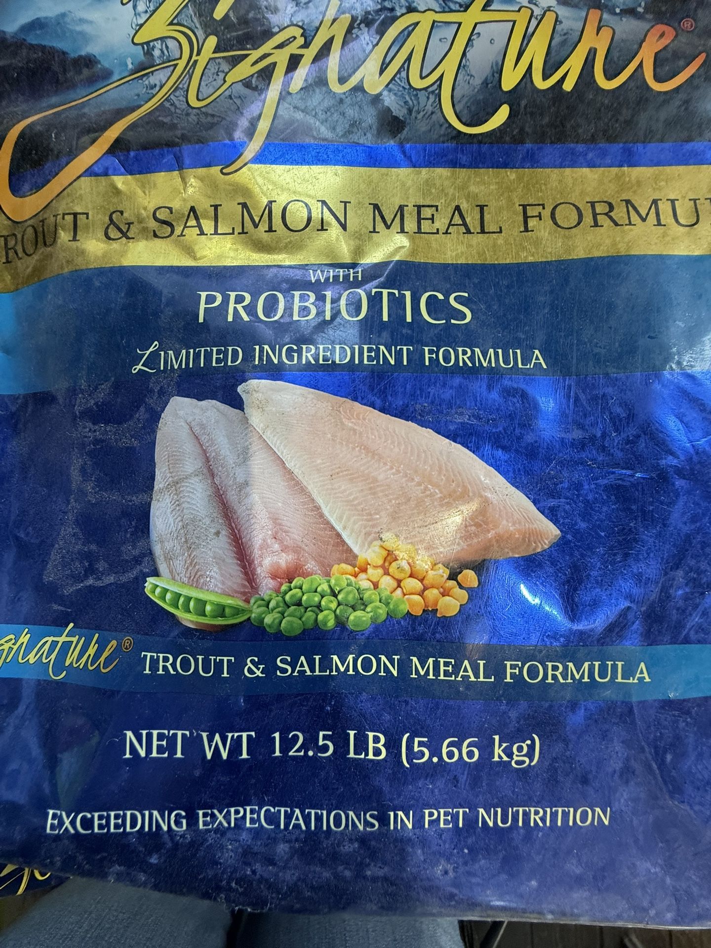 Trout & Salmon Meal Formula 12.5lbs For $30
