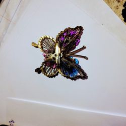 Handcrafted Butterfly Brooch 