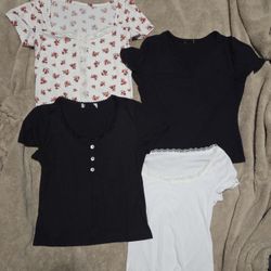 Womens Fitted Tops 
