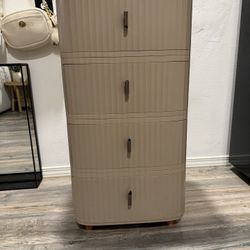 Modern Plastic Bedside Table Nightstand