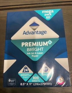 Premium bright office printer paper