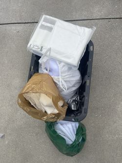 White Fabric Stockpile