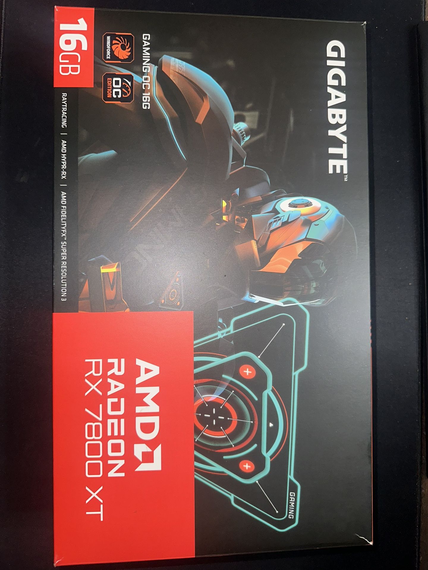 AMD 7800XT 16 GB GPU