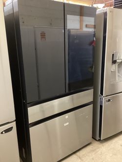 Samsung Bespoke 36 in. 29 cu.ft. Standard-Depth 4 Doors French Door Refrigerator w/ AI FamilyHub+