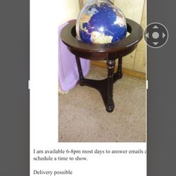 Globe With Stand