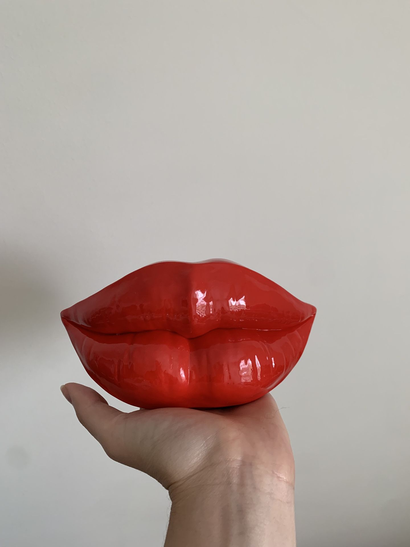 Red Lip Paper Weight