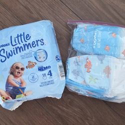 NEW! Disposable Swim Diaper - Size 4