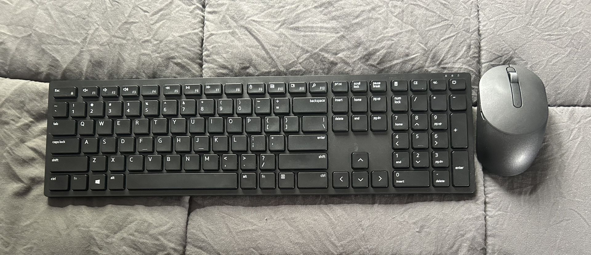 Dell Wireless keyboard and mouse.