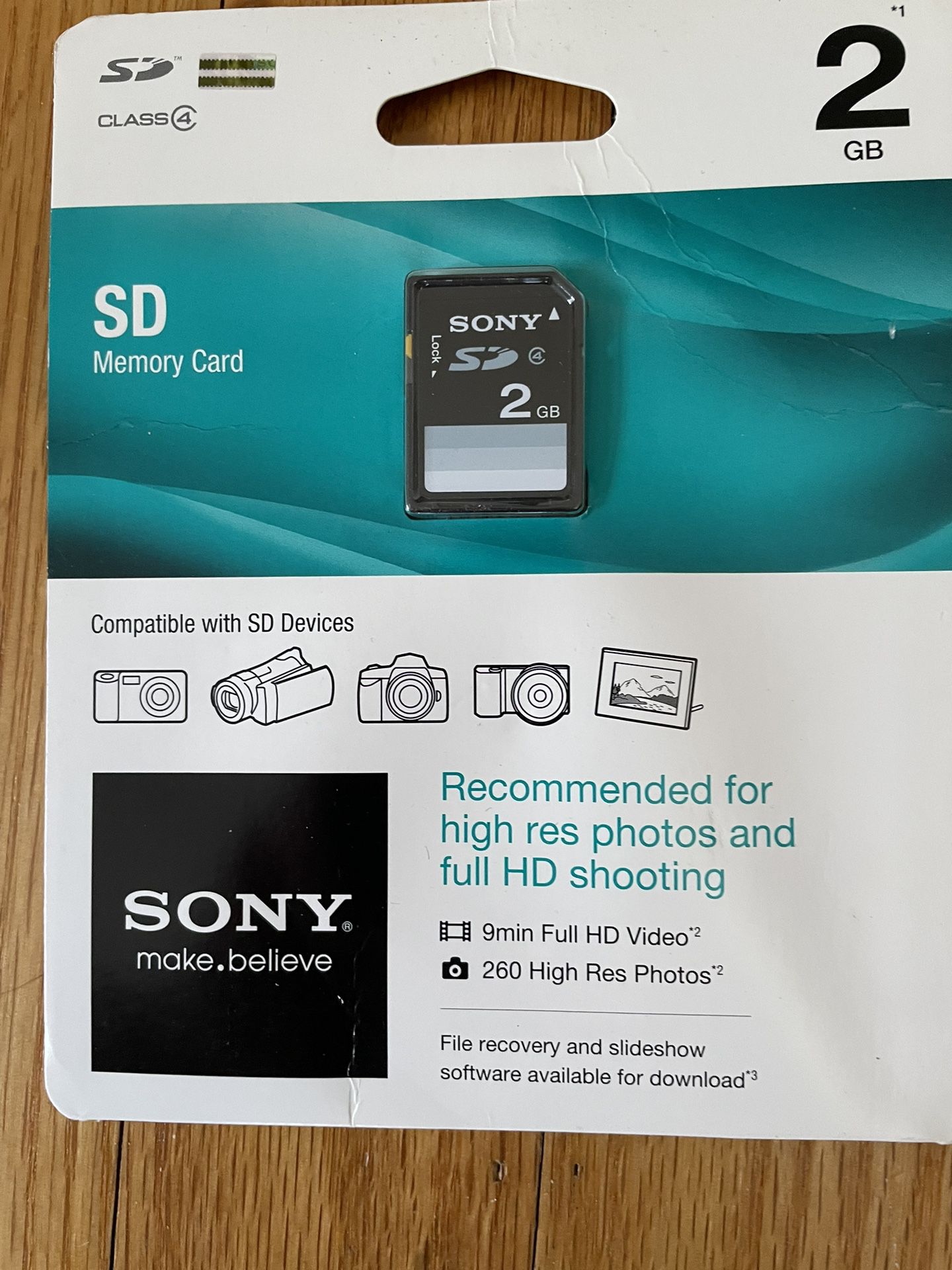 Sony SD 2GB Memory Card