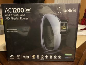 Belkin AC1200 WiFi Dual-Band AC+ Gigabit Router