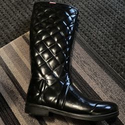 Hunter Boots, Size 10, Does Have A Small Hole By Toe