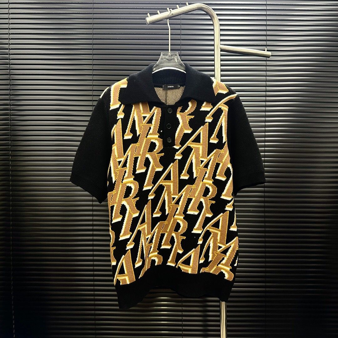 Amiri Men’s Polo Shirt 2025 New