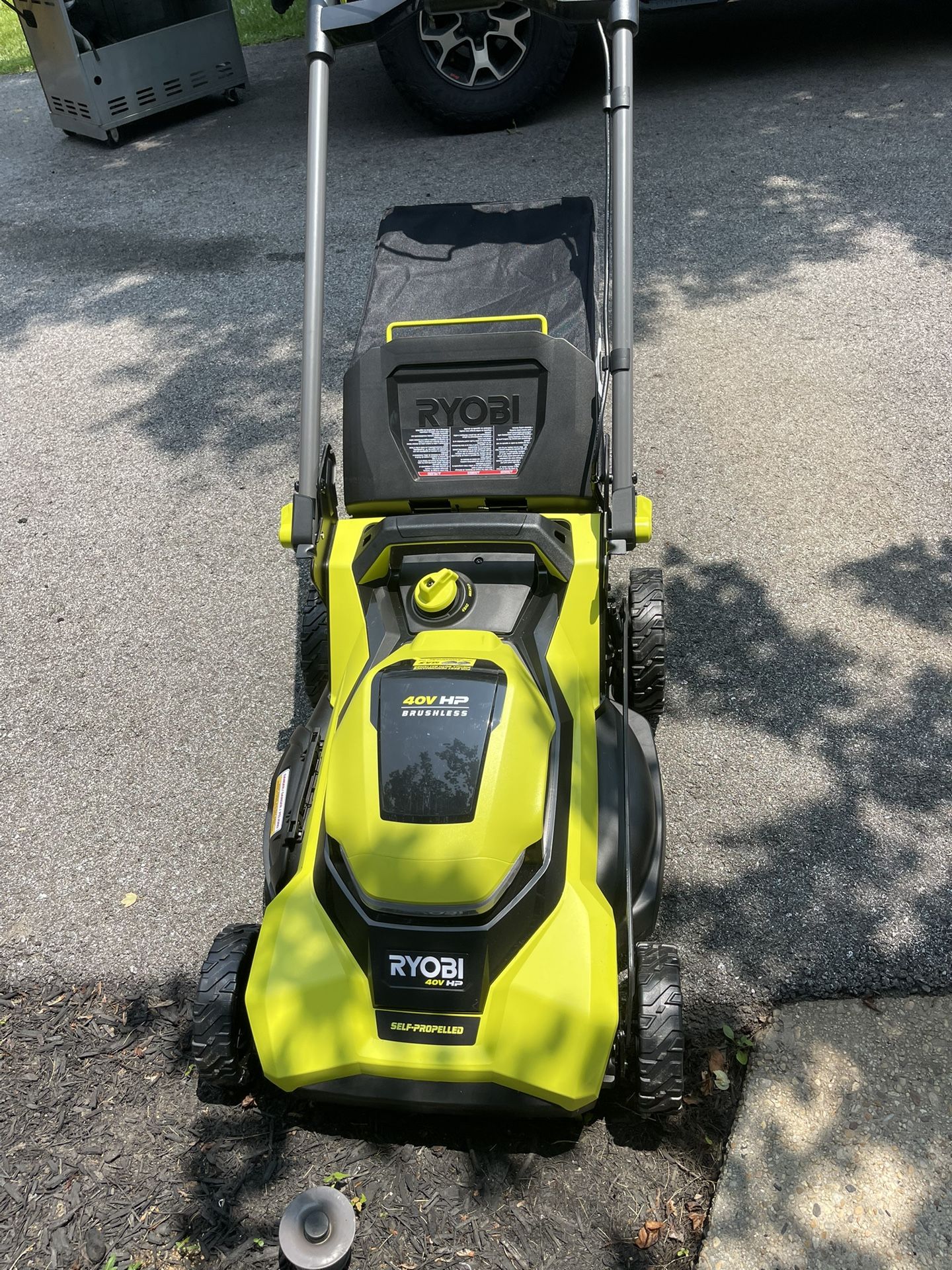 Ryobi 40maxhp Self Propelled Mower Rearbag